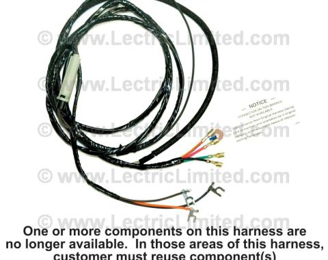 Lectric Limited 1955 Chevrolet Nomad Transmission Overdrive Harness 06410
