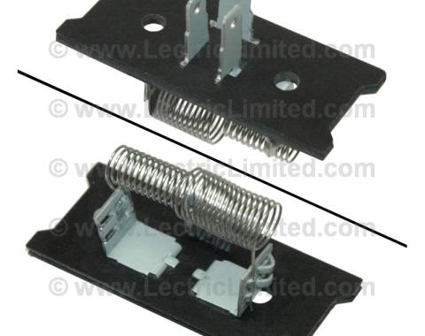 Lectric Limited 1962-1963 Chevrolet Heater Blower Motor Resistor 03791167