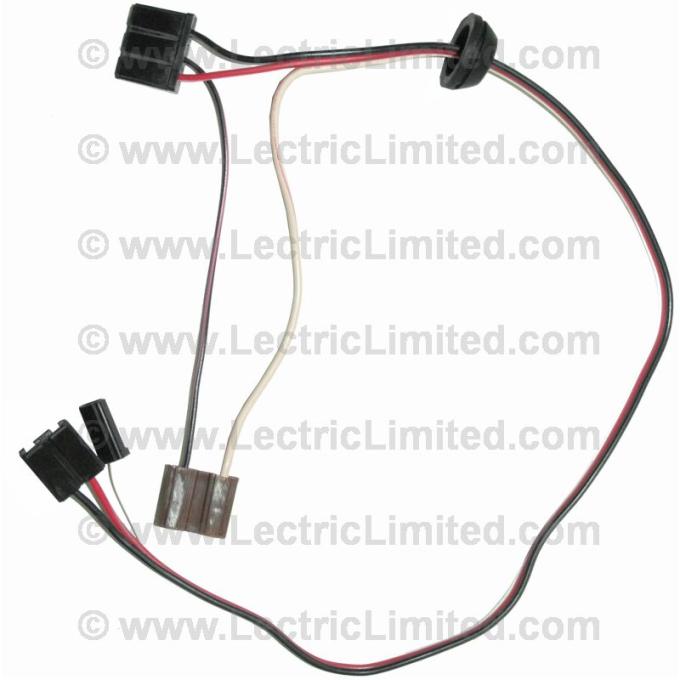 Lectric Limited 1963 Chevrolet Biscayne Windshield Wiper Motor Harness 19810