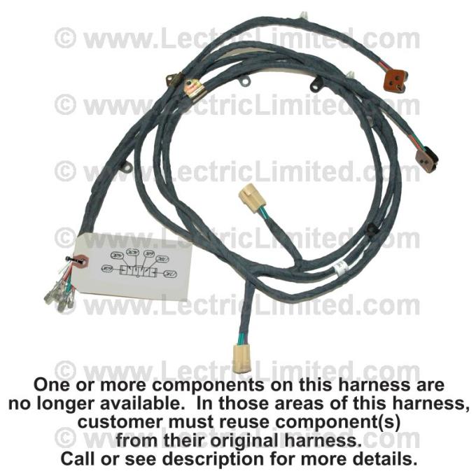 Lectric Limited 1965-1967 Buick / Chevrolet / Oldsmobile / Pontiac Power Window Harness 08045