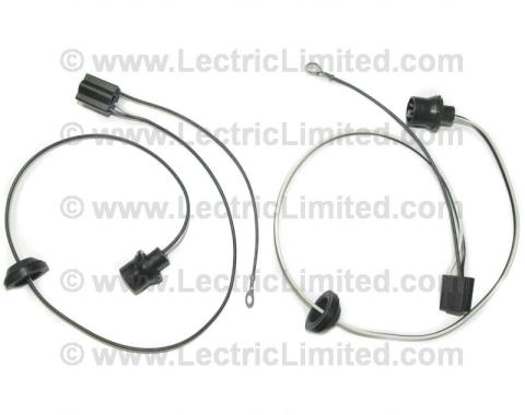 Lectric Limited 1957 Chevrolet Nomad Headlight Bucket Extension Harness Set 20230