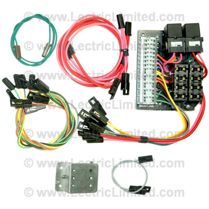 Lectric Limited 1955 Chevrolet Nomad Fuse Panel Kit 37138