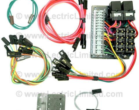 Lectric Limited 1955 Chevrolet Nomad Fuse Panel Kit 37138