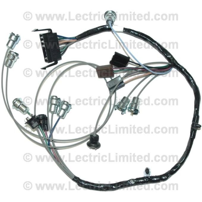 Lectric Limited 1965 Chevrolet Biscayne Dash Instrument Cluster Harness 05645