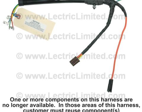 Lectric Limited 1966-1972 Buick / Cadillac / Chevrolet / Oldsmobile / Pontiac Power Seat Harness 07020