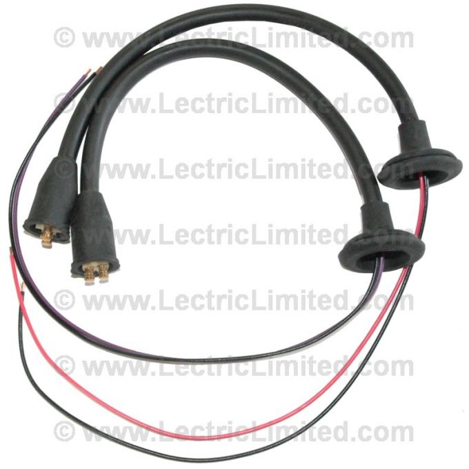 Lectric Limited 1956 Chevrolet Nomad Rear Body Tail Light Grommet Set 27770