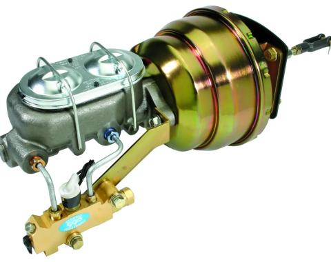 Classic Performance Complete Power Brake Booster Kit for 65-70 Chevy Full Size, 9" Single 6570BB24-9-OE