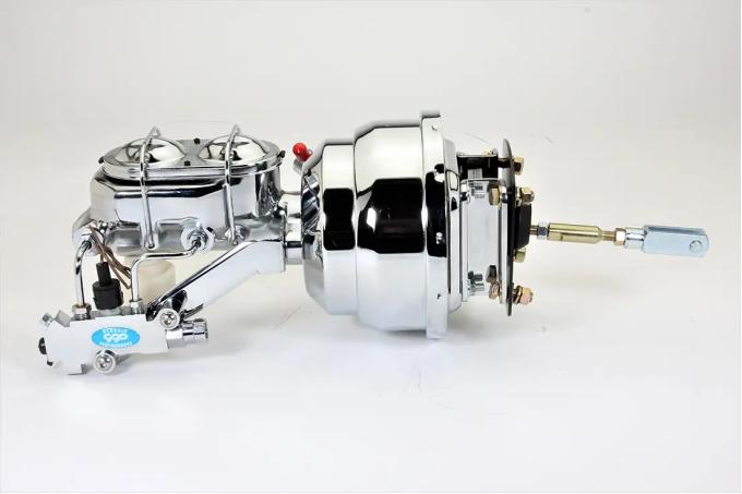 Classic Performance Complete Power Brake Booster Kit for 65-70 Chevy Full Size, 8" Single 6570BB24-8-OE-C