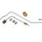 Classic Performance Front Brake Disc Brake Line Conversion Kit, Original Material for 1965-1970 Chevy Impala 6570FLK-OM
