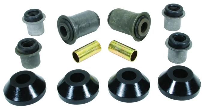 Classic Performance Trailing Arm Bushing Kit for 1965-70 Chevy Impala, Fullsize, Single Upper, Rubber 6570RCAB-RS