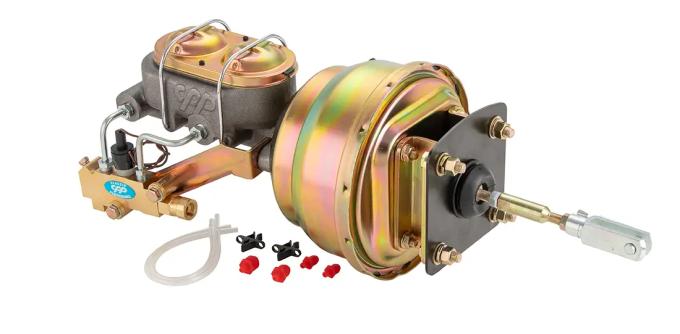 Classic Performance Complete Power Brake Booster Kit for 65-70 Chevy Full Size, 8" Dual 6570BB24-8D-OE