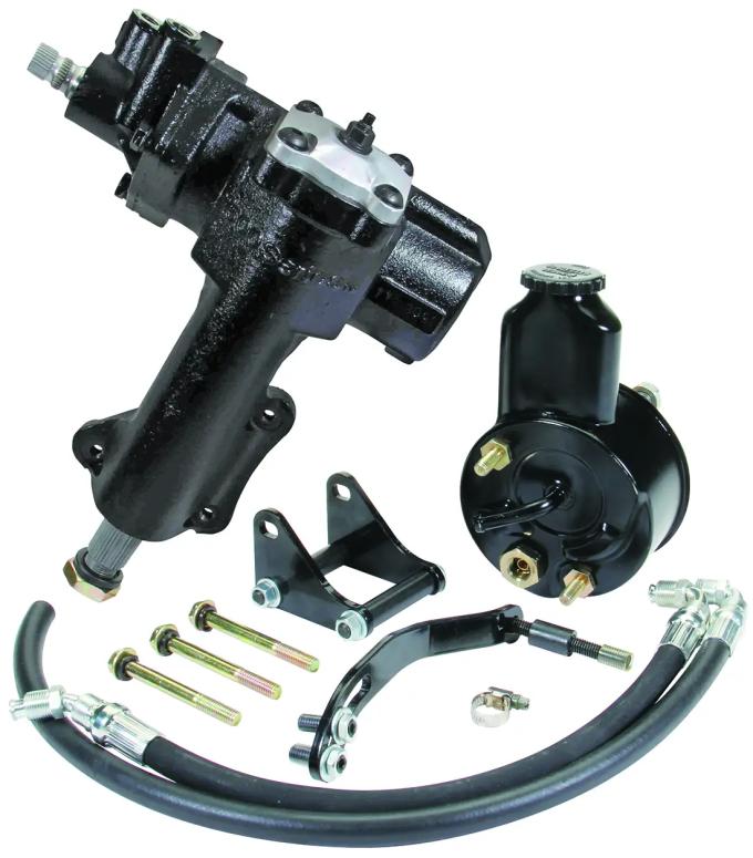 Classic Performance 500 Series Power Steering Conversion Kit 1955-57 Chevy Full Size w/ Side Engine Perches CPP5557PSK-S