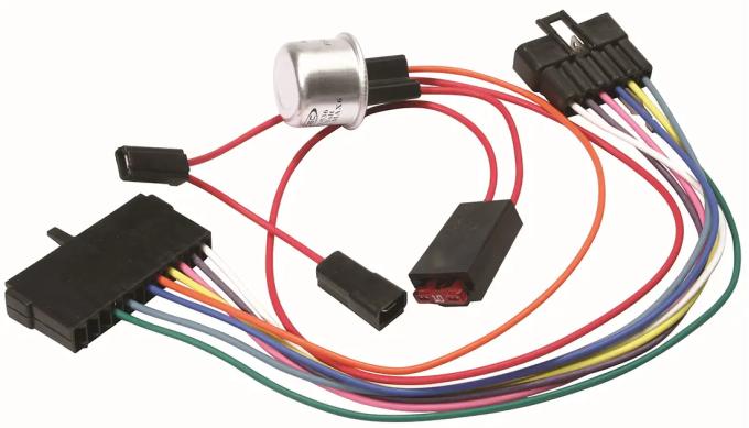Classic Performance Tilt Column 4 Way Flasher Kit & Plug Adapter for 57-58 Chevy Full Size ididit Columns CP35785