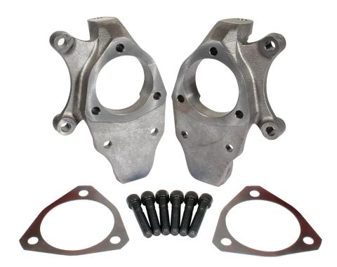 Classic Performance Corvette Style 2" Drop Spindles, 1955-57 Chevy Full Size CP30019