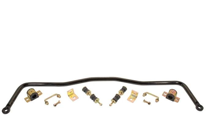 Classic Performance 1" Front Sway Bar Kit for 1958-1964 Chevy Impala, FullSize Black Billet Mounts CP706FBM-B