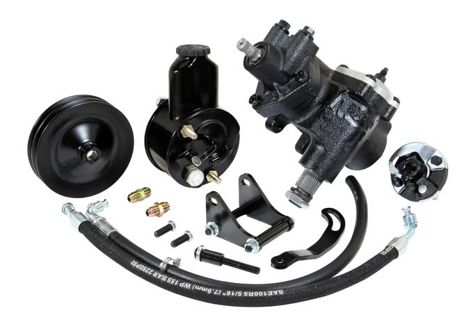 Classic Performance 500 Series Power Steering Conversion Kit, SBC 65-68 Chevy Full Size CPP6568PSK-S