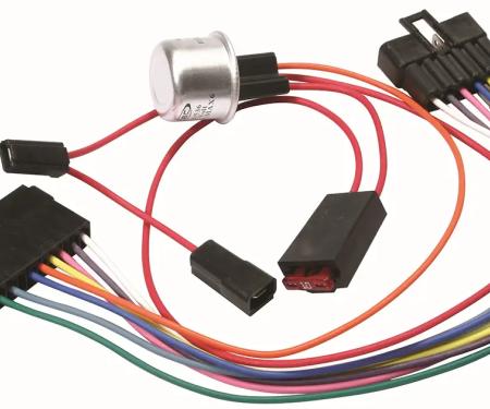 Classic Performance Tilt Column 4 Way Flasher Kit & Plug Adapter for 57-58 Chevy Full Size ididit Columns CP35785