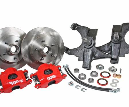 Classic Performance 12” Disc kit W/ 2” Drop Spindles, 1958-64 Chevy Full Size 5864SWBK-D12