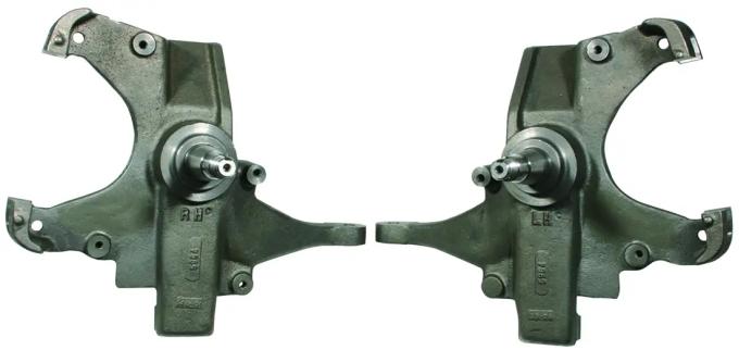 Classic Performance 2" Drop Spindles for 12" Rotors for 1958-64 Chevy Fullsize 5864DS-12