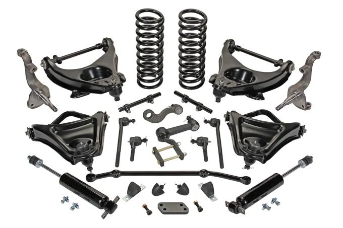 Classic Performance Complete Front Suspension Rebuild Kit for 58-60 Chevy Full Size 5860CFSR-K