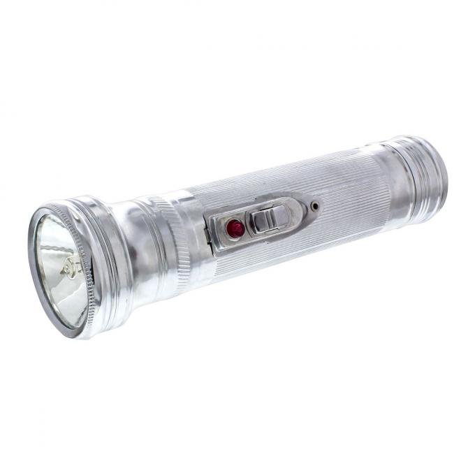 United Pacific Chrome Vintage Style Flashlight C5013