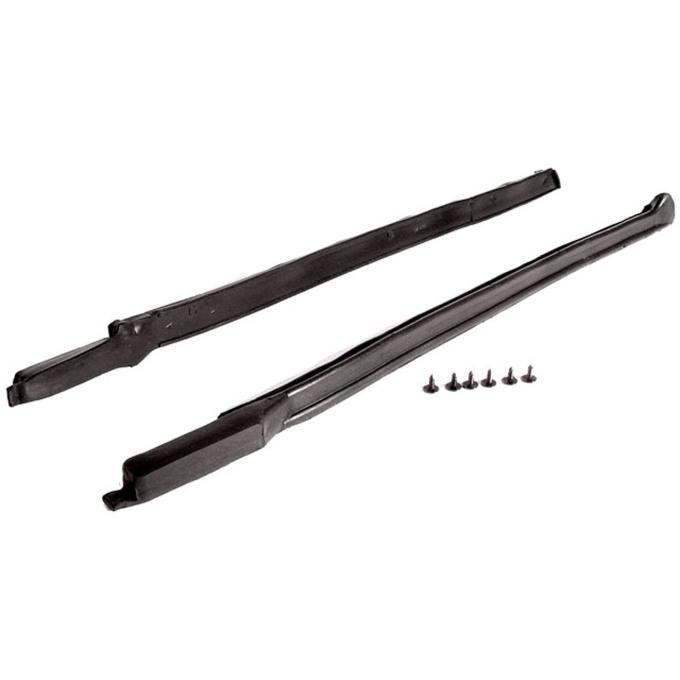 Metro Moulded Parts 1965 Pontiac / Buick / Oldsmobile / Cadillac / Chevrolet Pillar Post Seals for 65 GM B & C Body Convertibles, Pair CZ 8100