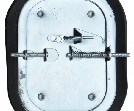 Key Parts '55-'59 Kick Panel Vent Door, Passenger's Side 0847-238