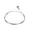 AMD Throttle Cable with Chrome Knob, 46.75 inch Long, 55-59 Chevy GMC Pickup, Suburban X460-4055-82