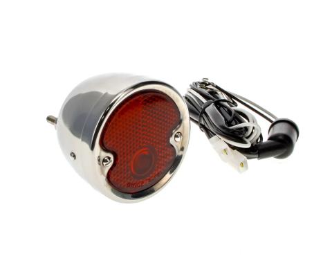 AMD Tail Lamp Assembly, Stainless Housing, LH or RH, 54-55 Chevy GMC Pickup Truck X950-4054-1SS