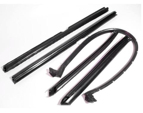 Metro Moulded Parts 1971-1976 Cadillac / Buick / Oldsmobile / Pontiac / Chevrolet Convertible Top Roof Rail Kit RR 1814