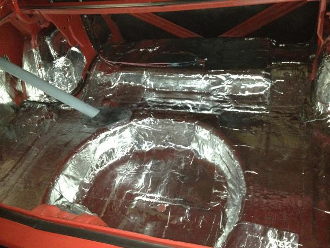 HushMat 2005-2006 Mitsubishi Lancer  Trunk Sound and Thermal Insulation Kit 650094