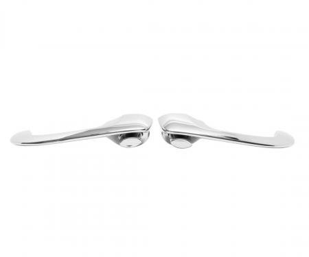 Trim Parts 1966-67 Chevrolet Chevy II & Nova 2/4-Door Front Outside Door Handles, Pair 3062