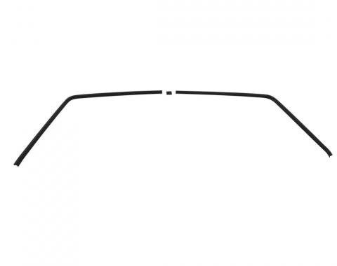 Trim Parts 1965-66 Chevrolet Full Size 2 & 4 Door Sedan 3-Piece Rear Window Trim Set 2497