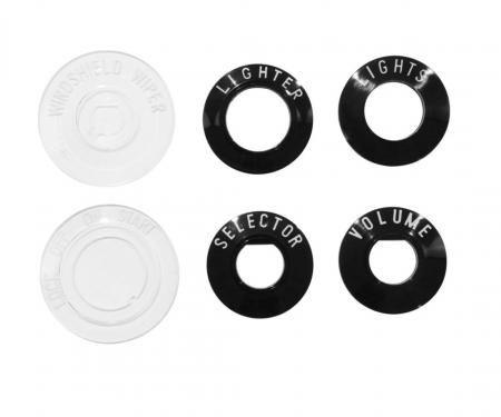Trim Parts 1955-56 Chevrolet 150 & 210 Dash Bezel Set 1060