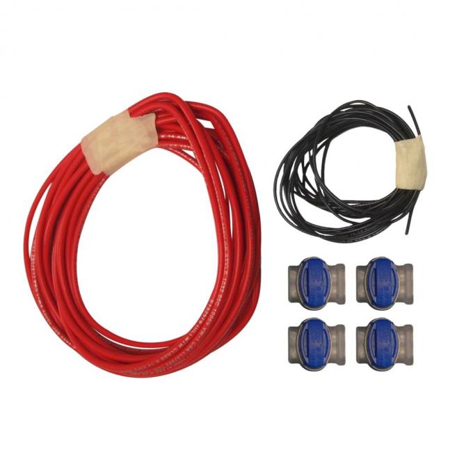 Trim Parts 1955 Chevrolet Full Size Car Third Brake Light Wiring Kit, Each 1031