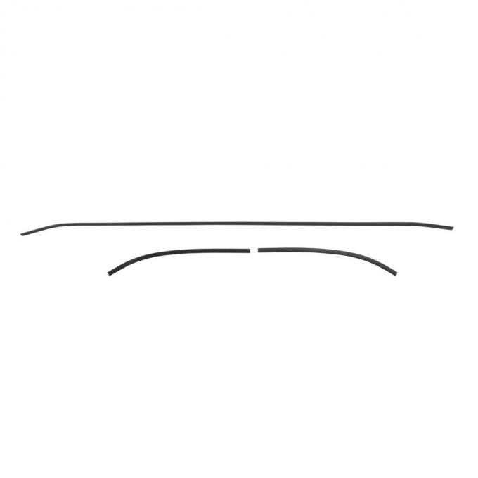 Trim Parts 1963-64 Chevrolet Bel Air & Biscayne 3-Piece Rear Window Trim 2397