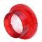 Trim Parts 1963 Chevrolet Full Size Car Red Back Up Light Lens W/Clear Bowtie, Each A2260B