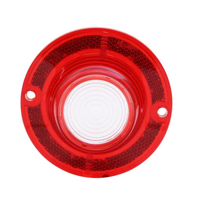 Trim Parts 1962 Chevrolet Full-Size Car Red Back Up Light Lens W/O Trim, Each A2160