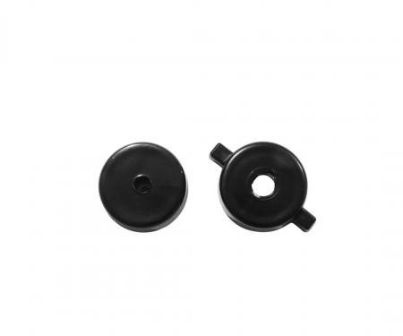 Trim Parts 1955-56 Chevrolet Full Size Car Radio Tone/Sensitivity Knobs & Spacer, Pair 1079