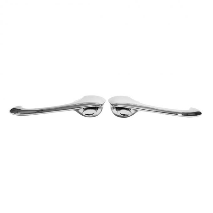 Trim Parts 1960 Chevrolet Car/El Camino Outside Front Door Handle Assemblies, Pair 2082