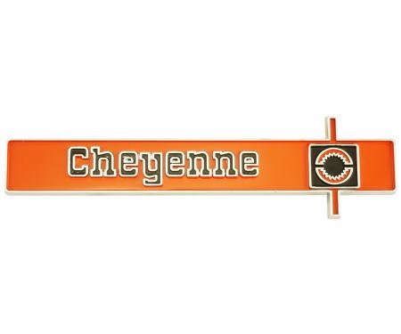 Trim Parts 1975-1980 Chevrolet Full Size Truck Cheyenne Dash Emblem 9682