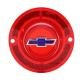 Trim Parts 1962 Chevrolet Full-Size Car Red Tail Light Lens W/Blue Bowtie and Trim, Each A2150F
