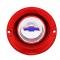 Trim Parts 1963 Chevrolet Full Size Car Red Back Up Light Lens W/Blue Bowtie & Trim, Each A2260G