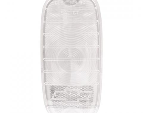 Trim Parts 1960-66 Chevrolet Fleetside Clear Tail Light Lens, Each A9100C