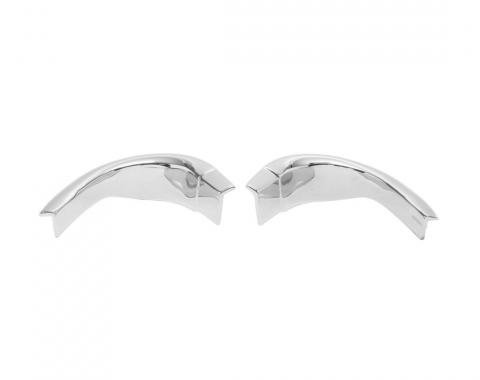 Trim Parts 1966-67 Chevrolet Chevy II & Nova Rear Quarter Window Trim, Pair 3043