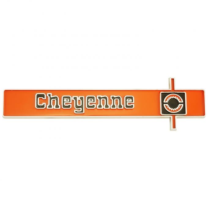 Trim Parts 1975-1980 Chevrolet Full Size Truck Cheyenne Dash Emblem 9682