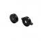 Trim Parts 1955-56 Chevrolet Full Size Car Radio Tone/Sensitivity Knobs & Spacer, Pair 1079