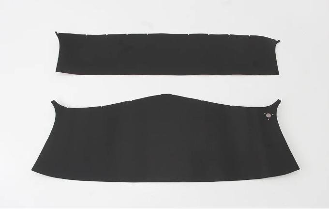 Montco Inc / Repops Interior Headliner Kit, Black, 2pc, 50-53 Chevy GMC Pickup Truck R-CT170