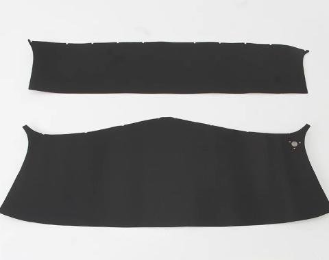 Montco Inc / Repops Interior Headliner Kit, Black, 2pc, 50-53 Chevy GMC Pickup Truck R-CT170
