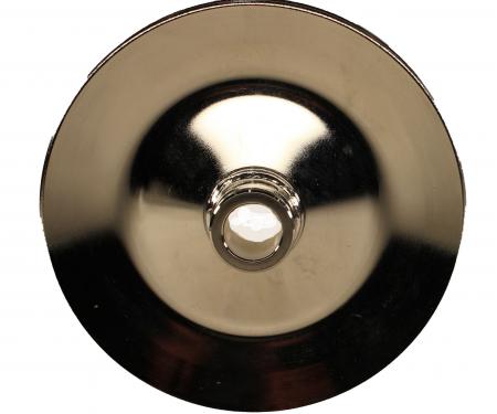 Lares Press on Chrome Single V-Belt Pulley 156